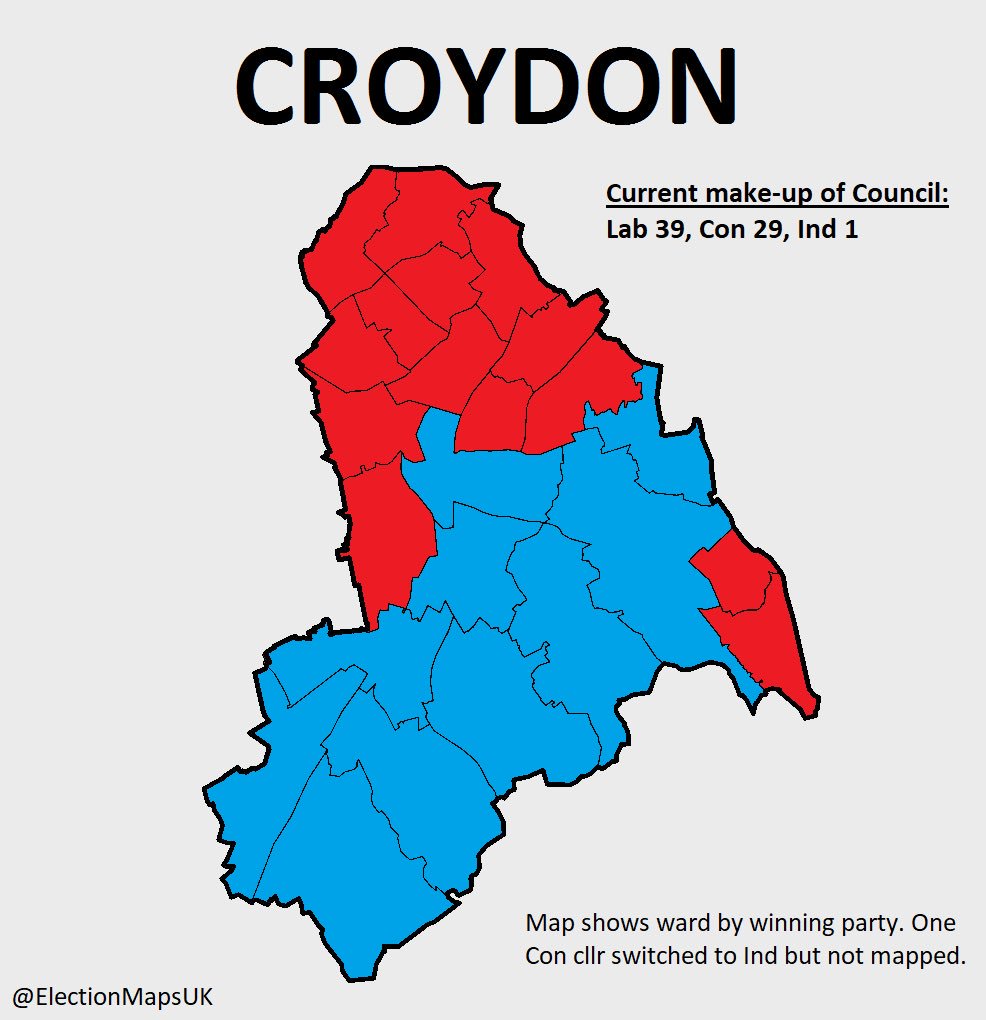 map of croydon